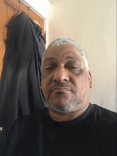 Old Man Room Selfie GIF