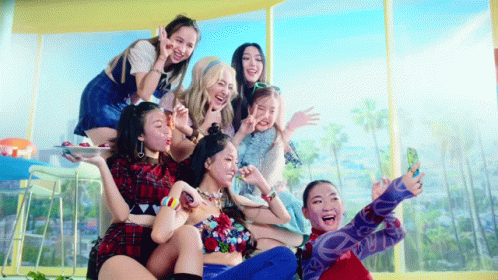 Girl Group Selfie GIF
