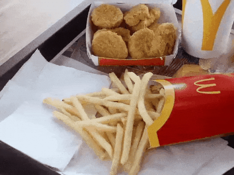 Selfish Over Large Fries GIF