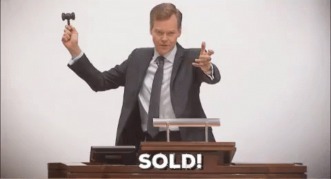 Sell Sell Sell Auction Gavel Sold GIF