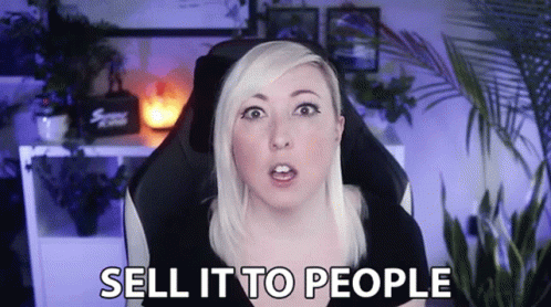 Sell Sell Sell Nft Influencer Ashni GIF