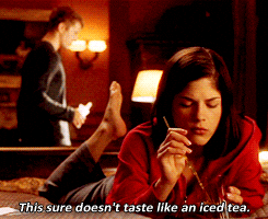 Selma Blair Burp Sign Of Enjoyment GIF