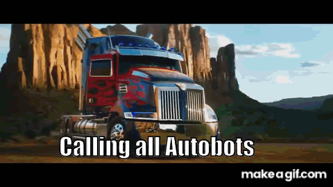 Semi Truck Calling All Autobots