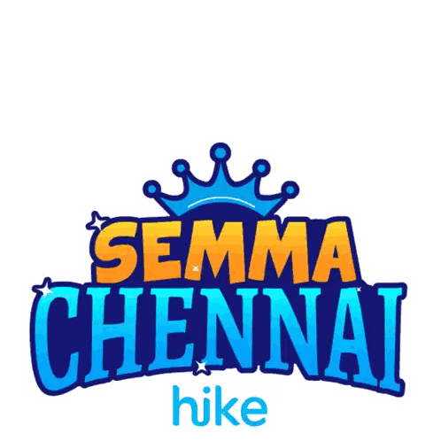 Semma Chennai Logo with Blue Crown