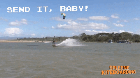Send It Baby Flying And Surfing GIF