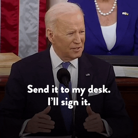 Send It Joe Biden GIF