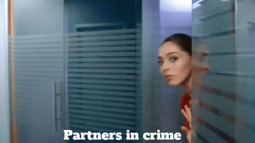 Senden Daha Güzel Partners In Crime GIF