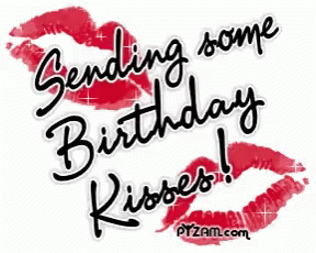 Sending Birthday Kisses