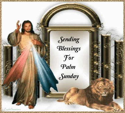 Sending Blessing Happy Palm Sunday GIF