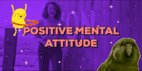 Sending Good Vibes Through Positive Attitude GIF