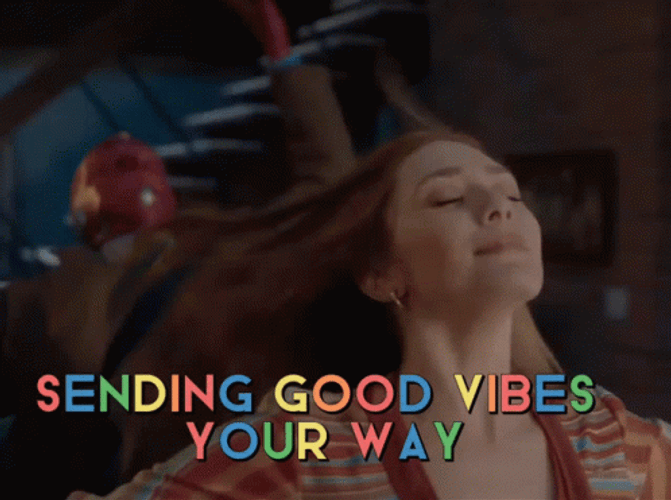Sending Good Vibes Wanda Maximoff GIF