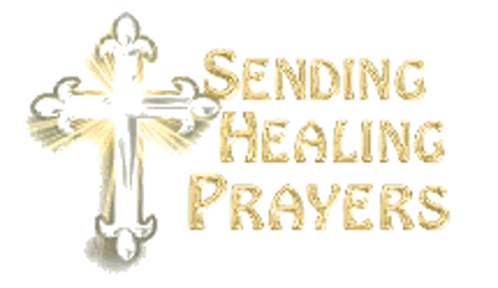 Sending Healing Vibes Shining Cross GIF