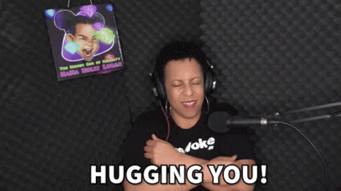 Girl Sending You Hugs GIF