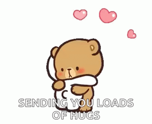 Milk And Mocha Sending You Loads Of Hugs GIF