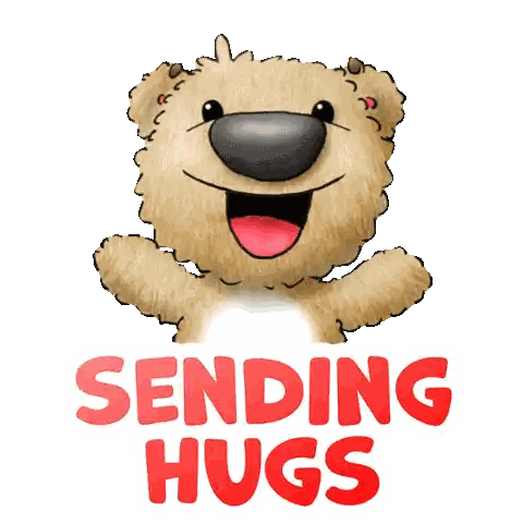 Sending Hugs Teddy Bear