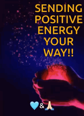 Sending Positive Energy Poster