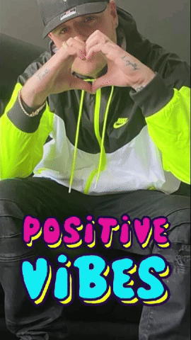 Sending Positive Energy Poster