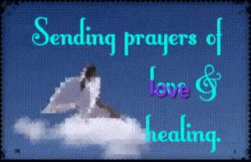 Sending Prayers Of Love And Healing GIF