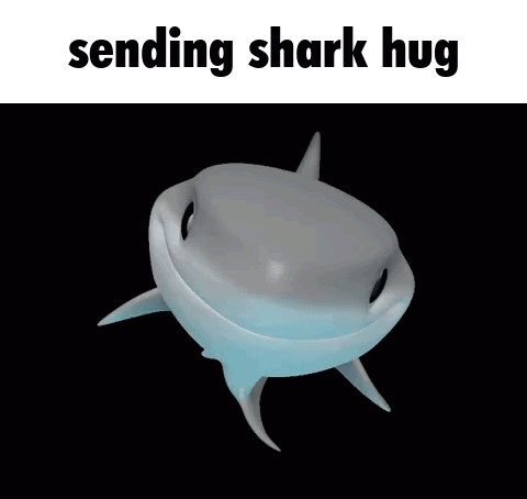 Sending Shark Hug GIF