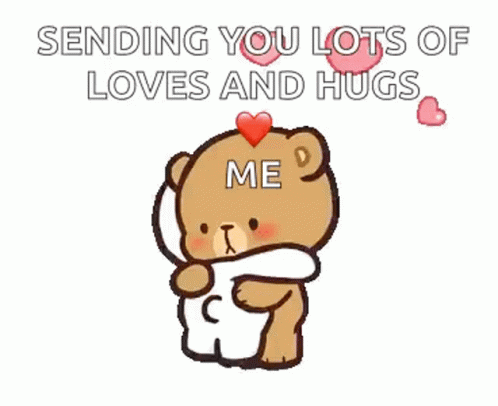 Sending Virtual Hug Milk And Mocha GIF