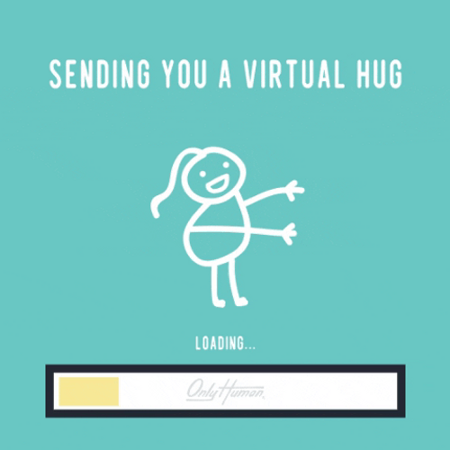 Sending You A Virtual Hug GIF