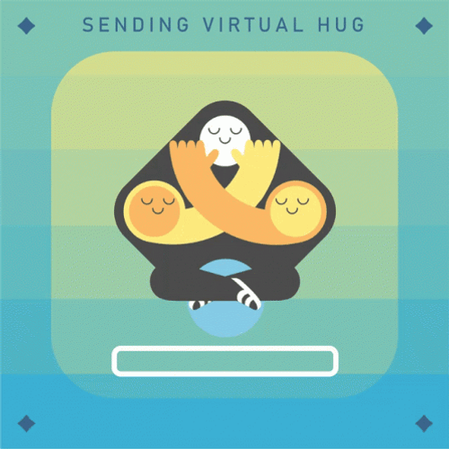 Sending You Virtual Hugs GIF