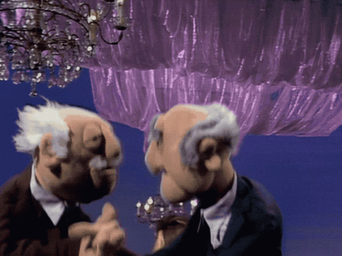 Senior Citizen Dancing Puppet GIF
