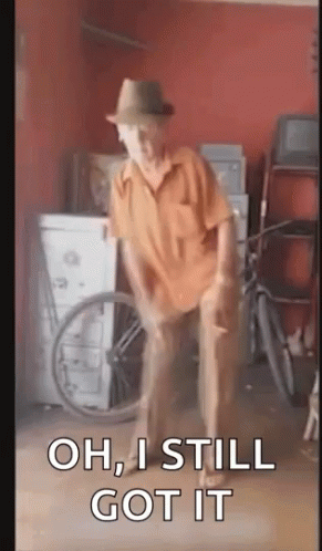 Senior Citizen Had A Bad Fall GIF