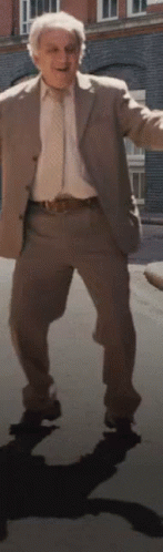 Senior Citizen Having A Bright Day GIF