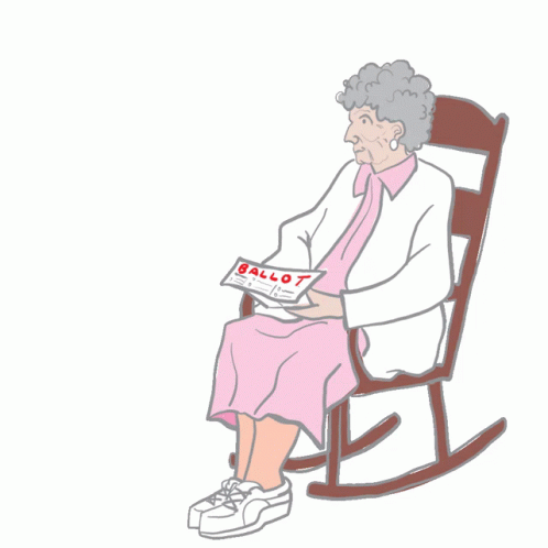 Senior Citizen Relaxing Time GIF