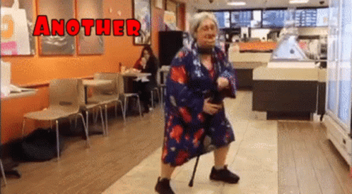 Senior Citizen Still Got It GIF