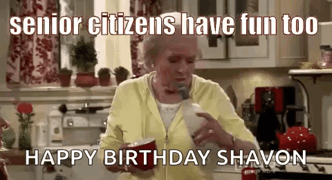Senior Citizen Wants To Have Fun Too GIF