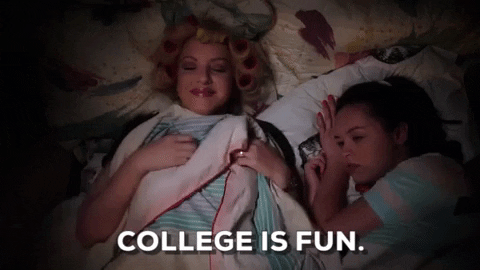 Senior Year College Is Fun Wendi Covey GIF