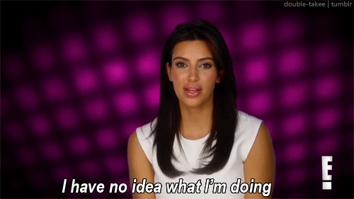 Senior Year Kim Kardashian No Idea What Doing GIF