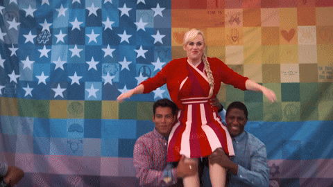 Senior Year Movie Rebel Wilson Lift Up GIF