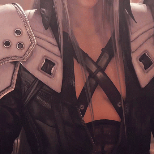 Sephiroth Badass Look GIF