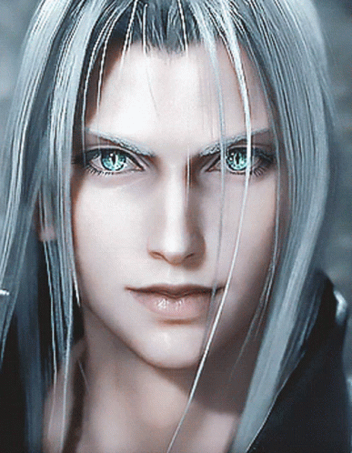 Sephiroth Smirk Smile GIF