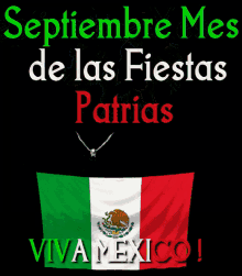 Septiembre Mes De Las Fiestas Viva Mexico GIF