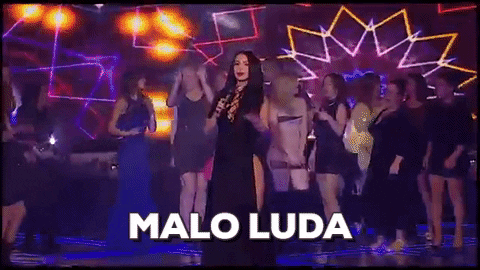 Serbia Ceca Malo Luda GIF