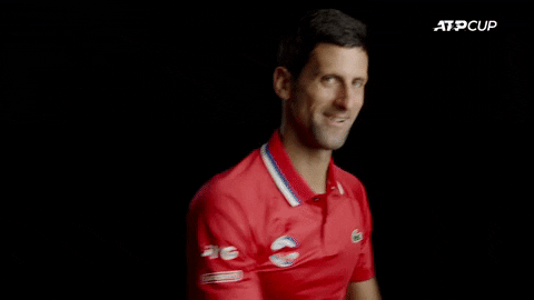 Serbia Djokovic Atp Cup GIF