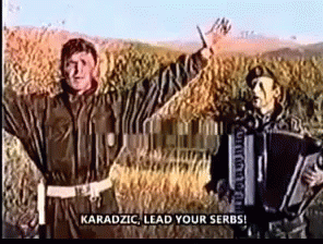 Serbia Strong Karadzic Lead GIF