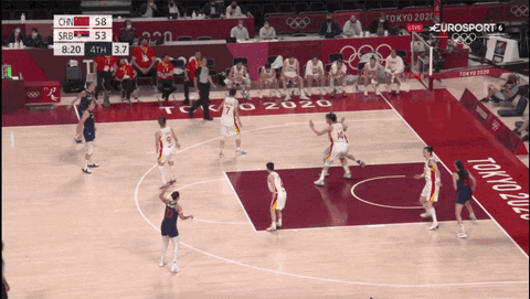 Serbia Vs China Women's Basketball GIF