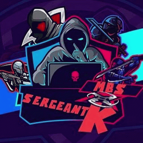 Sergeant K Hooded Man Laptop