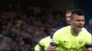 Sergio Agüero Berhalter GIF