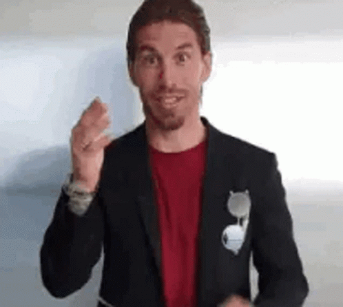 Sergio Ramos Doing Surprised Face Reaction GIF