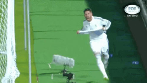 Sergio Ramos Happy Reaction Winning GIF