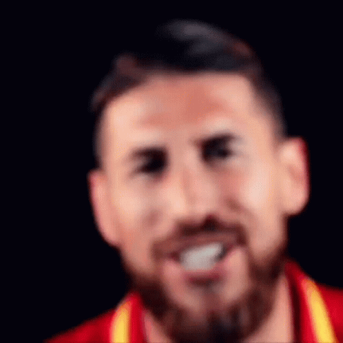 Sergio Ramos On Cam Face Reaction GIF