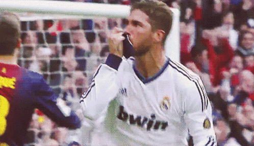 Sergio Ramos The Highest Scoring Player GIF