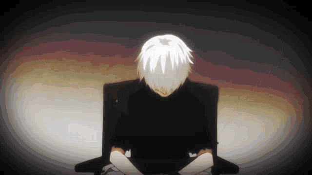Serious Anime Ken Kaneki GIF