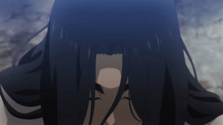 Serious Baji Mentions Kisaki GIF